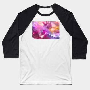 Pink purple variation - Galaxy Baseball T-Shirt